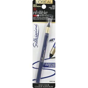 L'Oreal Eyeliner, Silky Pencil, Cobalt Blue 250 (0.03 oz)